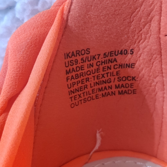 Ikaros Dragon Fire by Shoe Dazzle.. NIB Sz 9.5 orange - Picture 13 of 15